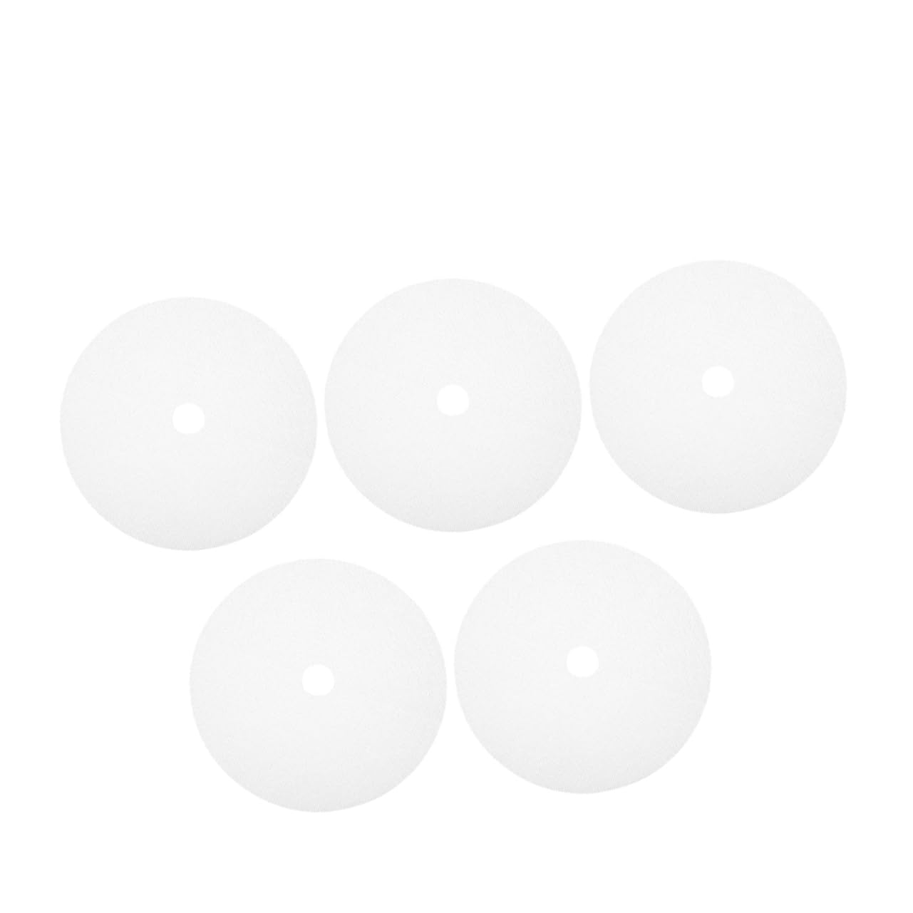 AUTSUPPL Silicone Dehydrator Sheets Round 5pcs Fruit Dryer Mats Non-stick Food Dryer Liner for Meat and Fruits