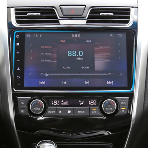 Protection verre trempé HD pour écran navigation Nissan Altima 10 pouces