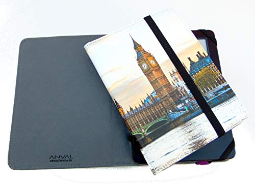 ANVAL Funda EBOOK Energy SISTEM Pro 4 - Estampados - Funda Libro electrónico Cover