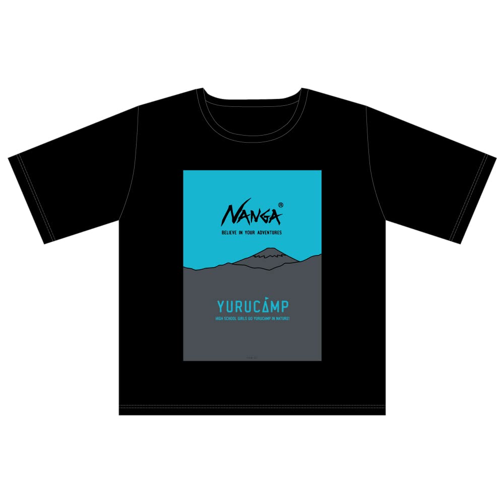 Amazon.co.jp: ゆるキャン△×NANGA ビッグシルエットTシャツ（XL