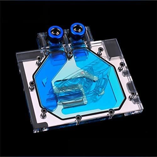 Full-Cover Computer Water Cooling Block for Gigabyte Graphic Card GTX1070IXOC GTX 1070 Mini GTX1080 Mini + RGB LED Light + Remote Control