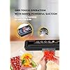Vacumeermachine-vacumeermachine Foodsaver-vacuümsealer Voor Voedsel Natte En Droge Modus Snelle Verzegeling Van 22 Seconden Compacte Automatische Verzegelaar Voor Alle Soorten Voedsel Wit 28 Cm