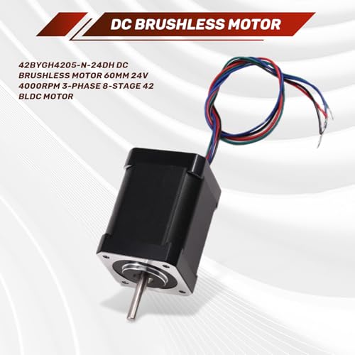 Moteur 42BYGH4205-N-24DH 24V robuste pour matériel industriel - 3
