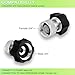 Electric Pressure Washer Coupler, Garden Hose Adapter,3/4inch Pressure Washer Metal Connect Fitting