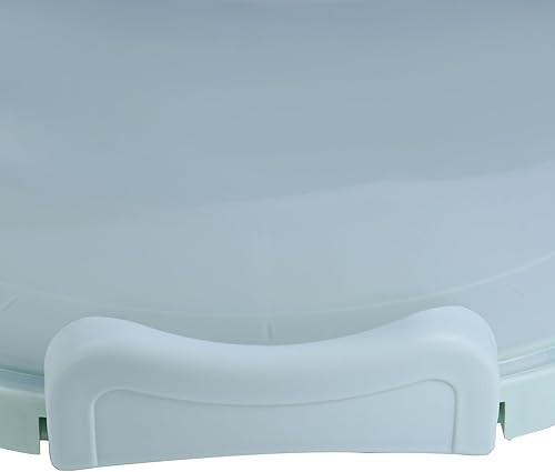 Miniatura 5 de Porta pasteles portátil de 12 pulgadas con tapa y magdalenas para tartas de galletas, para bodas, fiestas, baby shower, fiestas, Navidad, adecuado