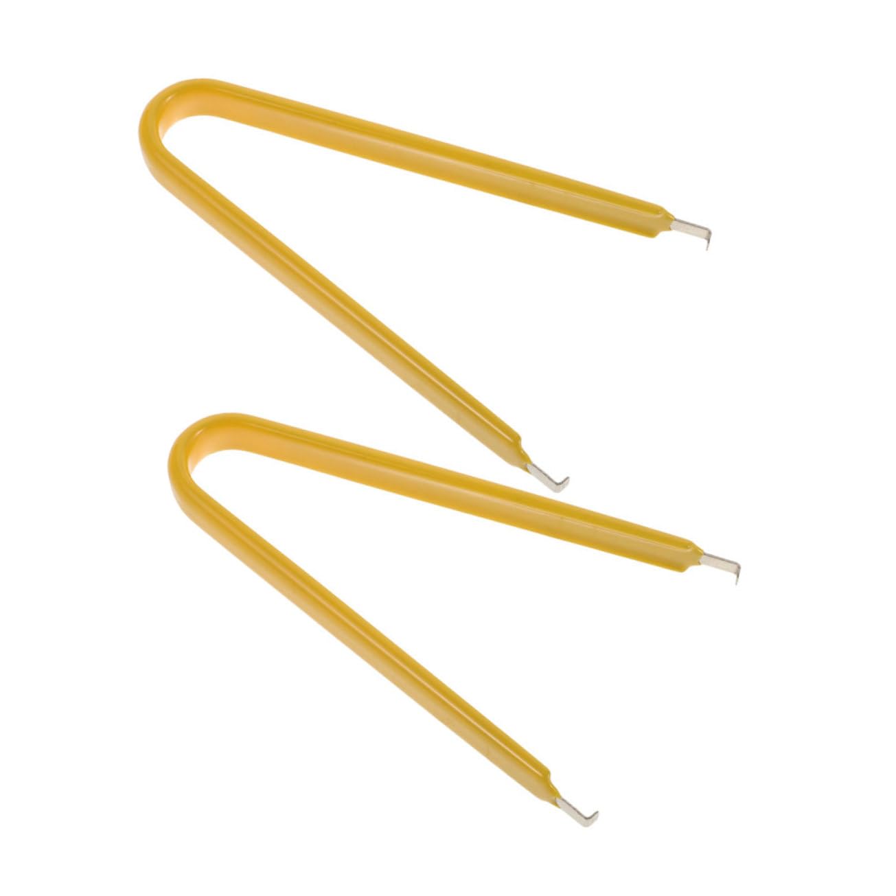 DECHOUS 2pcs Stainless Steel Fuse Puller Tool for Automotive Fuse Removal and Installation Lightweight Auto Puller Tool for Truck Motorcycle and Efficient Electrical Repairs