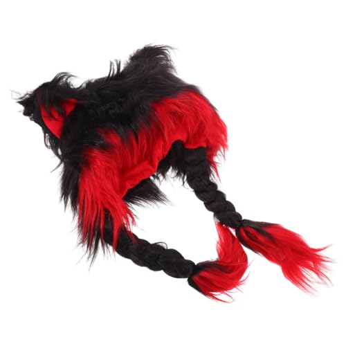 Bonnet peluche kawaii à oreilles de chat chaud pour hiver et cosplay