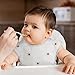 Soarwg Kids Baby Bibs, 5 Pack Waterproof Bibs for Boy and Girl, Essential Must Have for Babies Eating and Feeding, Travel-Friendly Adjustable