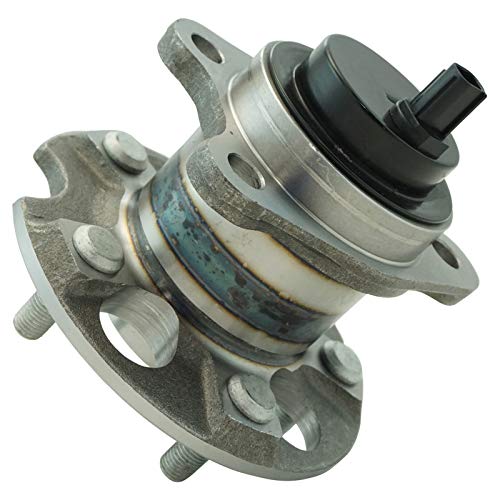 Image of TRQ Rear Left and Right Wheel Bearing and Hub Assembly Set 2 Piece Compatible with 2011-2020 Toyota Sienna Front Wheel Drive