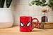Silver Buffalo Marvel Comics Spider-Man Eyes Ceramic Mug, 14-Ounces