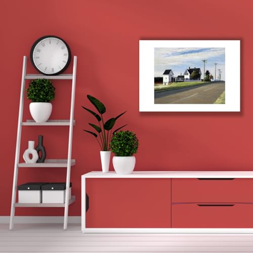 Route 6 Eastham Hopper affiche XL pour une deco chic de bureau