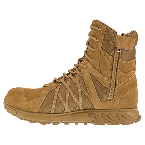 Reebok Mens Coyote Leather Work Boots Trailgrip Tactical CT 7.5 M