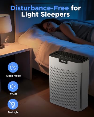 MOOKA Air purifier for home large room KJ190