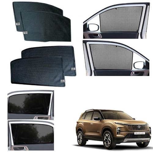 Image of WolkomHome Car Accessories Fix Curtain Window Shades Half Curtains Sunshade for Safari 2024