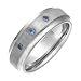 Produktbild Theia Ring Titan Flache Form 3 Blaue Saphire Matt 7mm - Größe 52 (16.6)