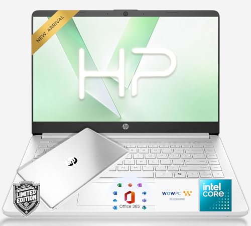 HP 14�C���`���[�Y�S�[���h�m�[�g�p�\�R���AIntel�f���A���R�AN4500�A8GB RAM�A128GB SSD�AHD�f�B�X�v���C�AWindows 11�AMicrosoft 365 Web�A�v���A1TB OneDrive�A�y�ʊw���R���s���[�^�[�B