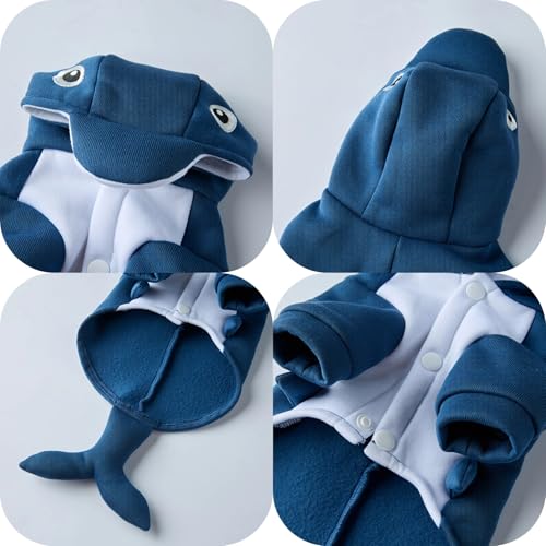 Disfraz para perro y gato Bird & Dolphin Hoodie miniatura 3