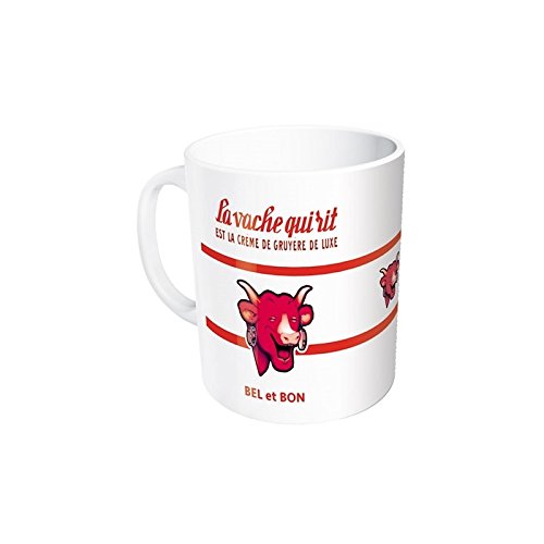 Editions Clouet 22012 - Taza de Vaca Que rite, Color Crema
