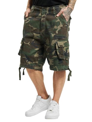 Brandit Urban Legend Shorts, Pantalones cortos cargo Hombre, Bosque, M