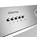 CIARRA CBCS5913A Integrated Cooker Hood 52cm Stainless Steel Built in Canopy Hood...