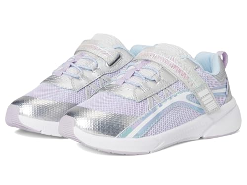 Stride Rite M2P Journey 3.0 Adapt Sneaker, Silver Sparkle, 12.5 X-Wide US Unisex Little_Kid