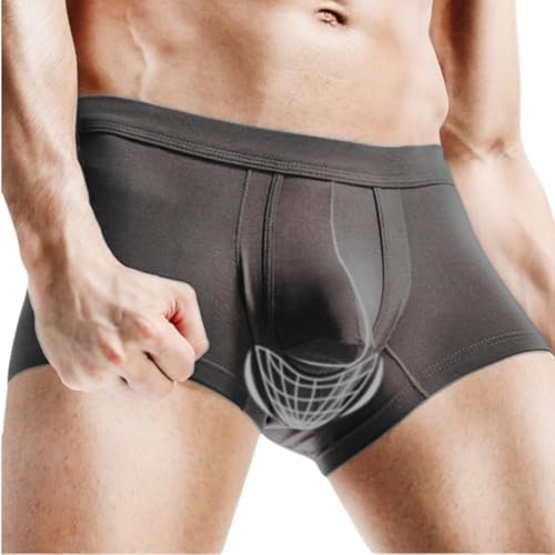 2Pcs Men's U Concave Breathable Boxer Briefs Elephant Trunk Sports Bottoms Men's Underwear3