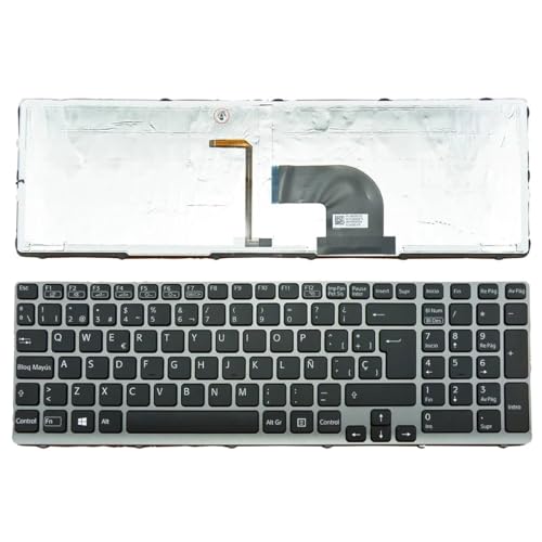 QWZOZST Clavier rétroéclairé Noir SP pour Ordinateur Portable Sony VAIO SVE-15 SVE151 SVE1511 SVE171 SVE1712 SVE1713 V133946DK3SP