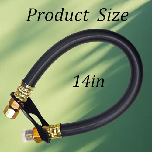 Image of Fit for HON1012 12mm Oil Drain Hose Replacement for Honda Engines,Compatible with Hon-da GX240, GX270, GX340, GX360, GX390, GC160 Series