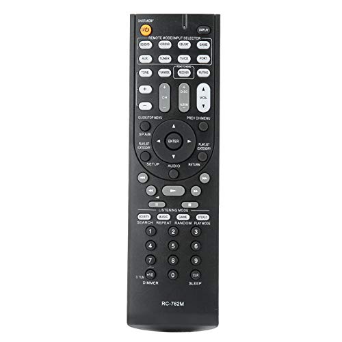 VBESTLIFE RC762M AV Receiver Remote Control Replacement for Onkyo HTS3400, AVX290, HTR390, HTR290, HTR380, HTR538, HTRC230