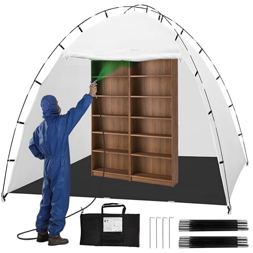 Portable 10x6x6.5ft Paint Booth Tent with Floor