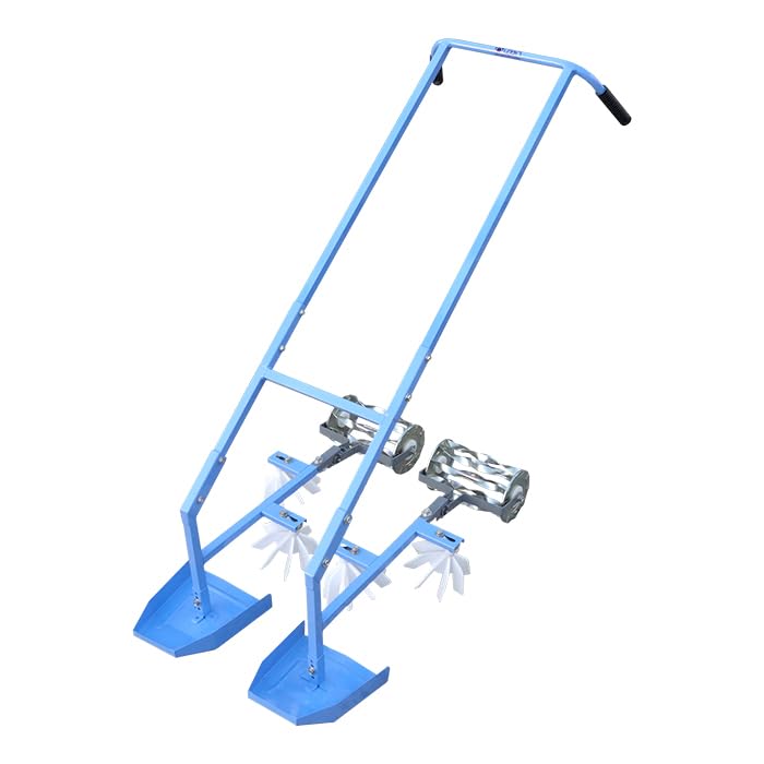 Amazon.co.jp: 美善 bizen 水田 人力株ぎわ除草機 2条用 SW-23 ｜ 水田 