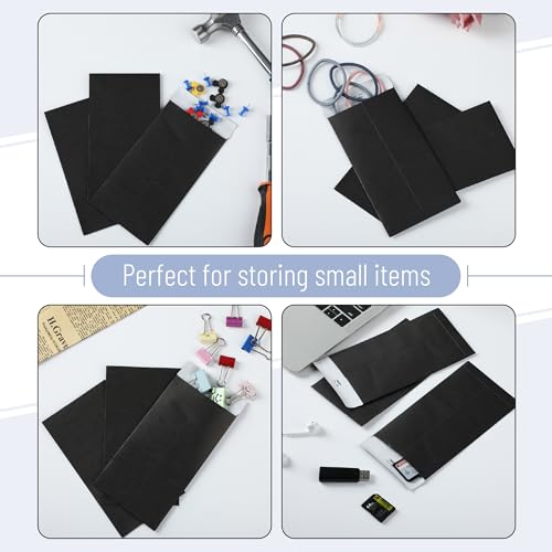 Image of Mr. Pen- Money Envelopes for Cash, 6.5 inch x 3.5 inch, 100 Pack, Kraft Paper | Self-Adhesive Bulk Cash Envelopes for Budgeting, Money and Coin Saving, Check, Budget, Small Item Organizing