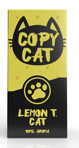 Copy Cat E- Zigaretten Aroma 10ml für e Liquid Nikotinfrei Größe Lemon T.Cat