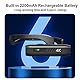 Andoer 4K 30fps Kamera mit Kopfh rer montiert, tragbare WLAN-Videokamera, Camcorder, Webcam, 120° Weitwinkelobjektiv, Anti-Shake, integrierte Batterie-App-Steuerung für Vlog-Videoaufnahmen