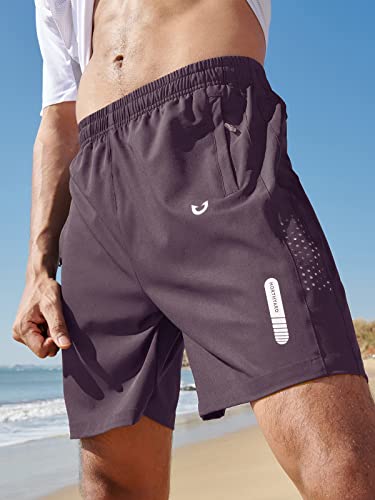 Image of NORTHYARD Men's Athletic Running Shorts Quick Dry Workout Shorts 7 inch / 5 inch / 9 inch Lightweight Sports Gym Basketball Shorts Hiking