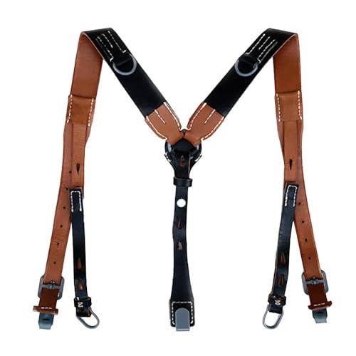 WW2 German Y-Strap Koppeltragegestell Für Infanterie M1942 Combat Cowhide Strap Belt Replica WWII Leather Equipment
