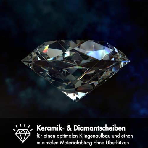 GRAEF CC120 - Elektrischer Messerschärfer, 3 Stufen, Perfekte Schleifwinkel für 20° Klingen,...