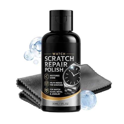 Kit Reparación Reloj, Pasta Pulidora 30ml, Removedor Rayaduras with Renovac – vue 7