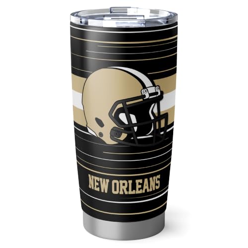 Image of New Orleans Tumbler 20oz Travel Mug Gifts Custom Name Number