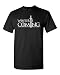 Winter Is Coming DT Adult T-Shirt Tee (Large, Black)