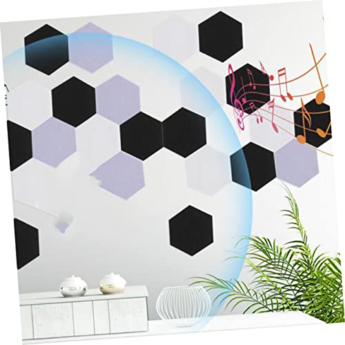 Paneles Acústicos Hexagonales para Pared Paquete de 12 para Oficina y Dormitorio miniatura 5