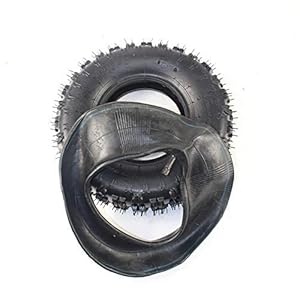 4.10-6 Inner And Outer Tire Fit Atv Go Kart Mini Quad 47Cc 49Cc Snowplow Tires 7 41tz1cr+8ml. sl500 . ss300