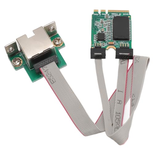Tarjeta de red M.2 AE con chip I210AT, puerto único RJ45, soporte IEEE 802.3x, VLAN, Ethernet Gigabit miniatura 4