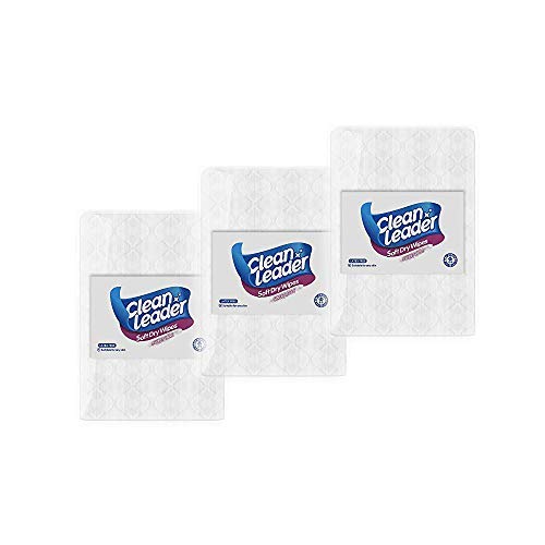 Clean Leader Flushable Dry Wipes,Soft Cleaning Wipes
