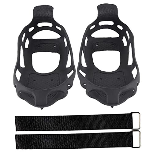 COSMEVIVI Snow Spikes for Boots Accessories Mountaineering Ice Grippers Non-Slip Shoes Covers