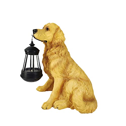 Supvox Solar Hunde Hängelampe Gartenlaterne Harz
