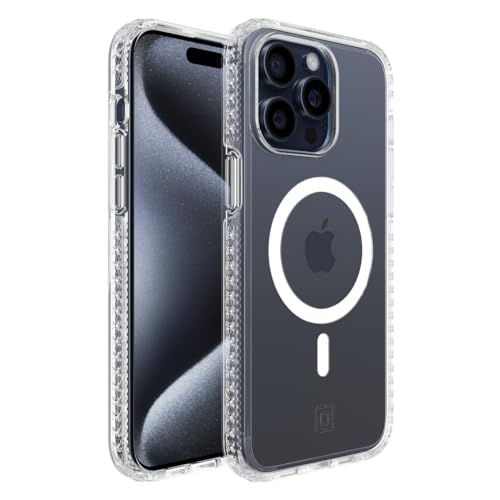 Coque MagSafe pour iPhone 15 Pro Max Incipio Grip transparente haute résistance