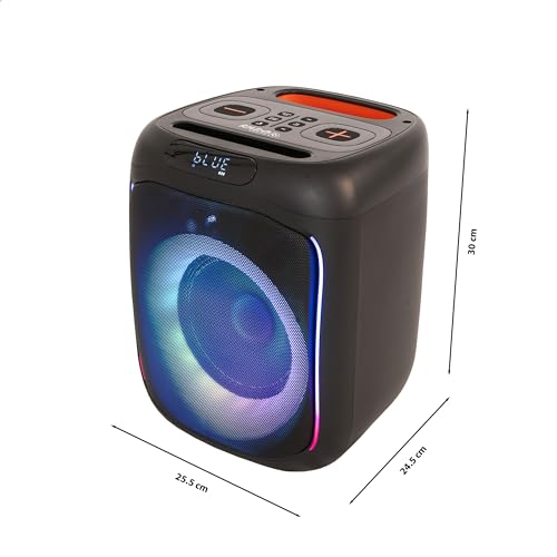 IBIZA CUBE180 AKKUBETRIEBENE LAUTSPRECHERBOX 180W TWS