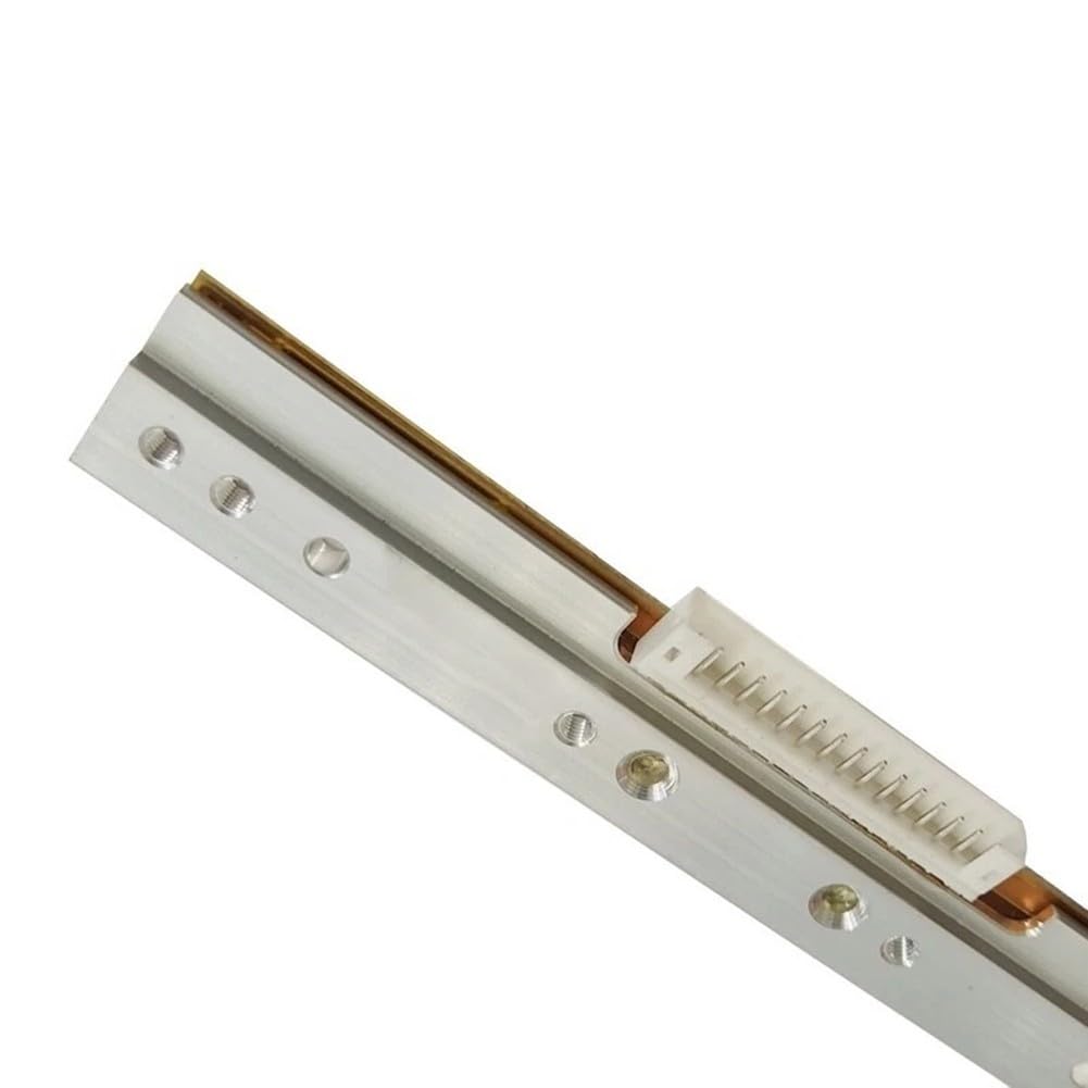 Testina stampante per codici a barre 203 dpi compatibile con tsc TTP-244PLUS T-200E – Testina di stampa termica per testo chiaro, grafica, etichette logistiche, costruzione in metallo, misura standard