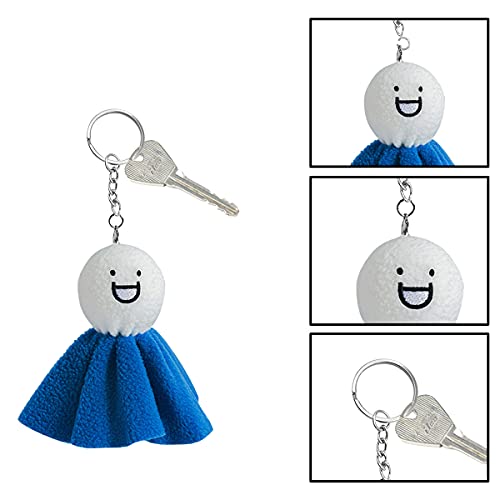 Anelli Portachiavi,Ganci Portachiavi 100 Pezzi Portachiavi Anelli Cerchio con Catena,Portachiavi Anello per Porta Chiavi Mestieri Lavori di Bricolage Key Chains Argento